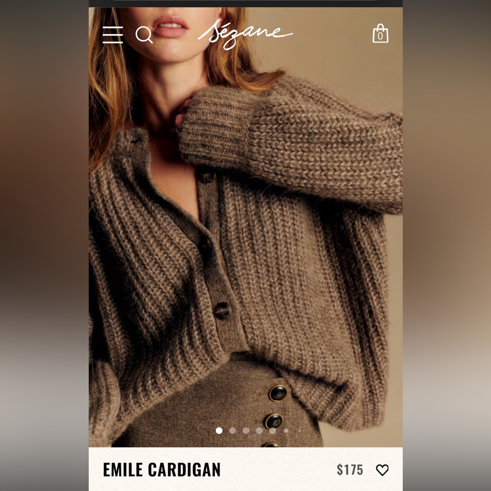 Sézane Emile Cardigan